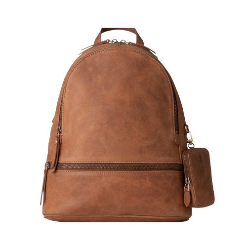 Belarg Urbas Artisan Classic Leather Backpack – Tan Brown